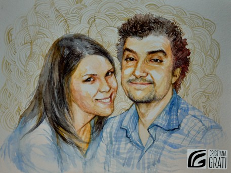 Portrait of couple